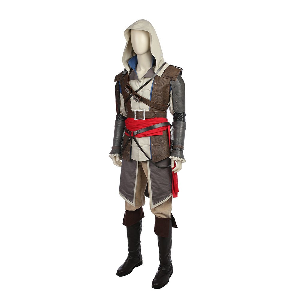 Assassin's Creed 4 Black Flag (Upgradierte Version) Edward Kenway Cosplay Kostüm