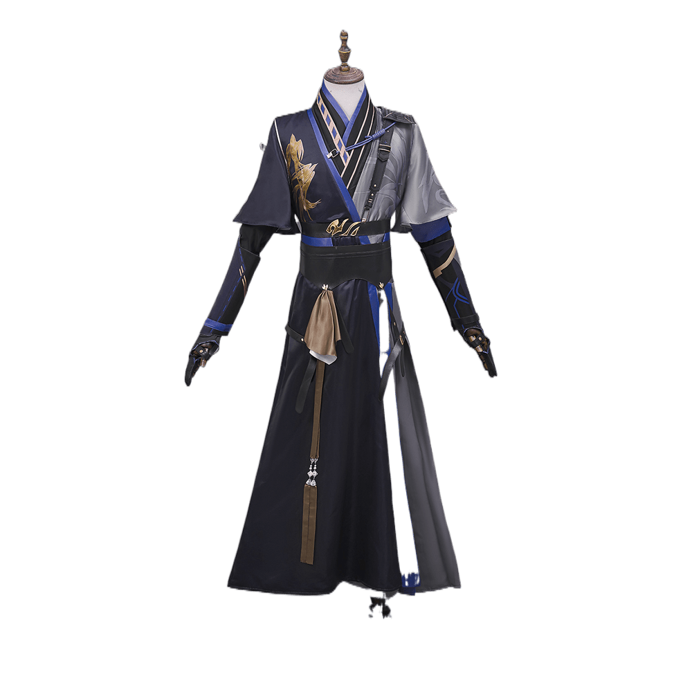 Code Name: Raven Fu Rong Cosplay Kostüm – Exquisites Outfit für männliche Spielcharaktere für Fans