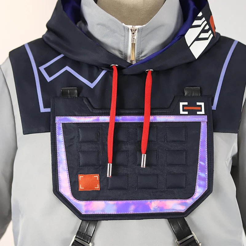 Vorbestellung ISO Cosplay Kostüm Spiel Valorant ISO Cosplay Kostüm Männer Kampfanzug Halloween Party Outfit