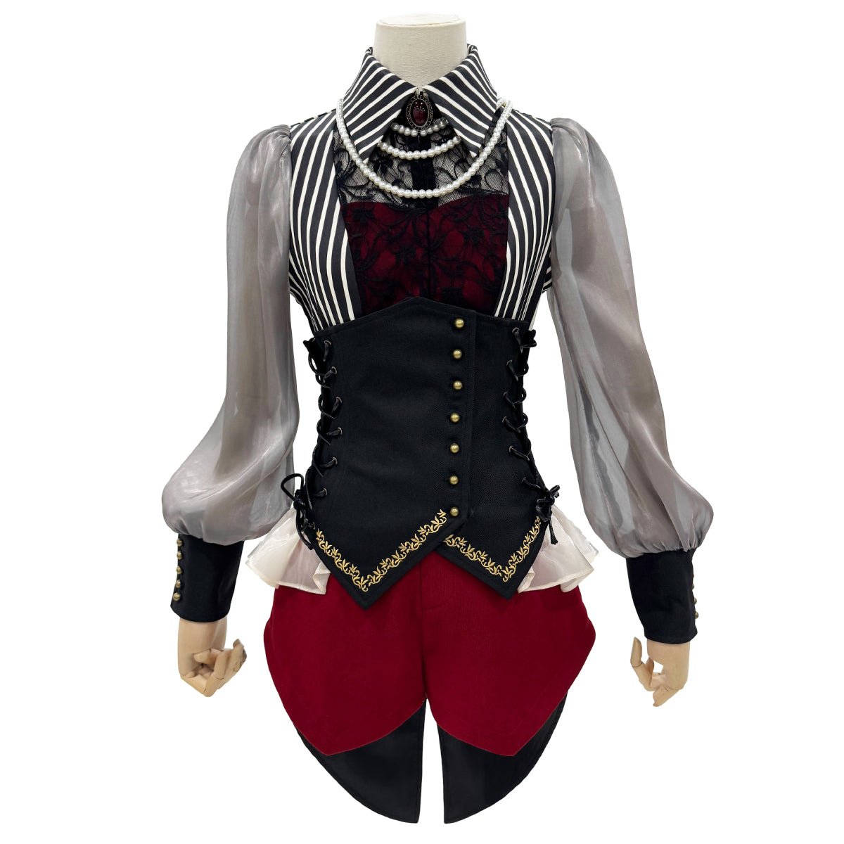 BanG Dream! Ave Mujica Wakutenshi Wakamatsu Cosplay Kostüm - Premium Qualität Anime Outfit