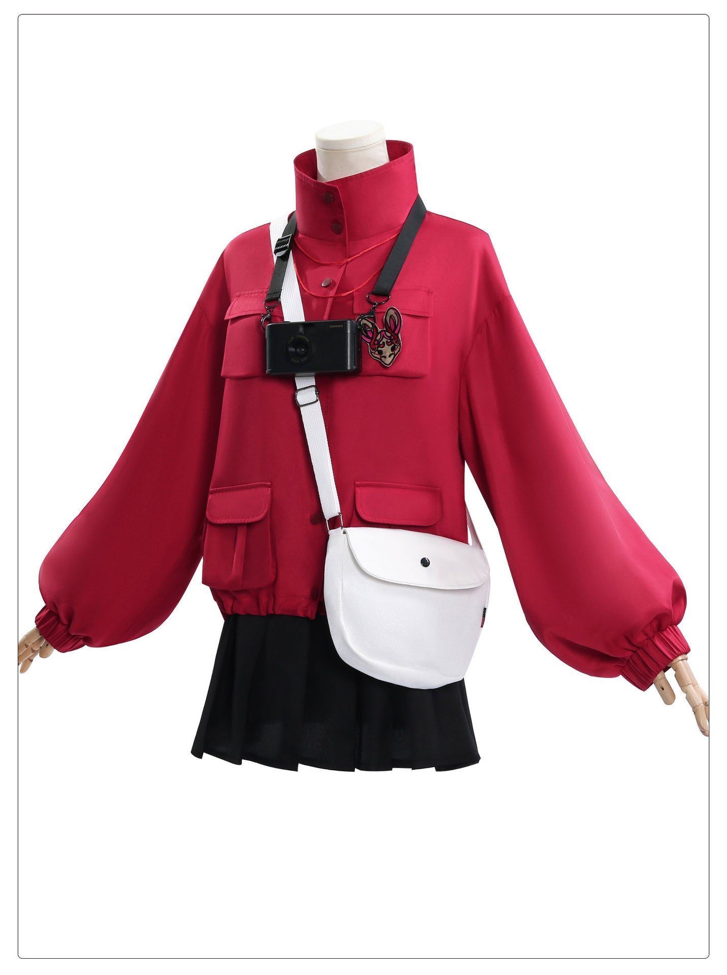 Die siebte Nacht Geistergeschichte Cosplay Kostüm – Li Yuting Jacke Outfit für Frauen