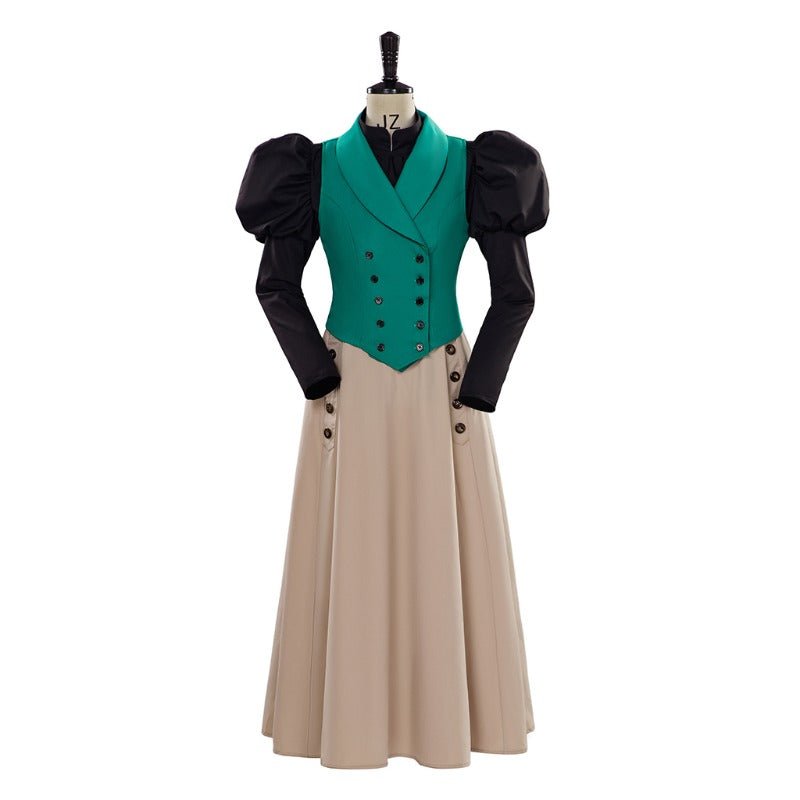 Viktorianisches Edwardianisches Mittelalter Renaissance Ballkleid Kostüm für Frauen - Cosplay Kleid Anzug