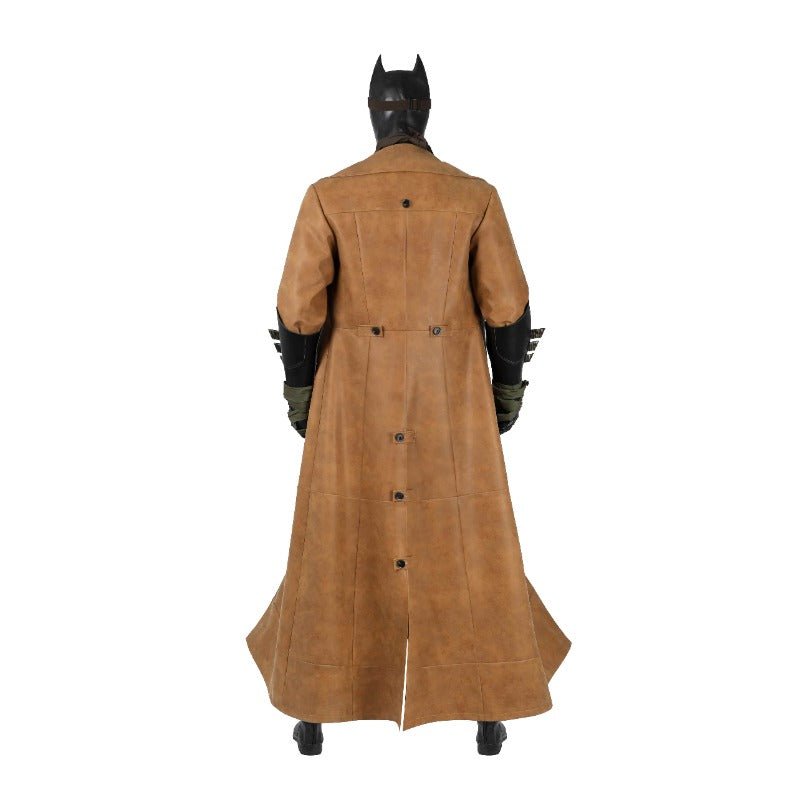 Ben Affleck Batman Cosplay Kostüm - Justice League Leder Kampf Trenchcoat