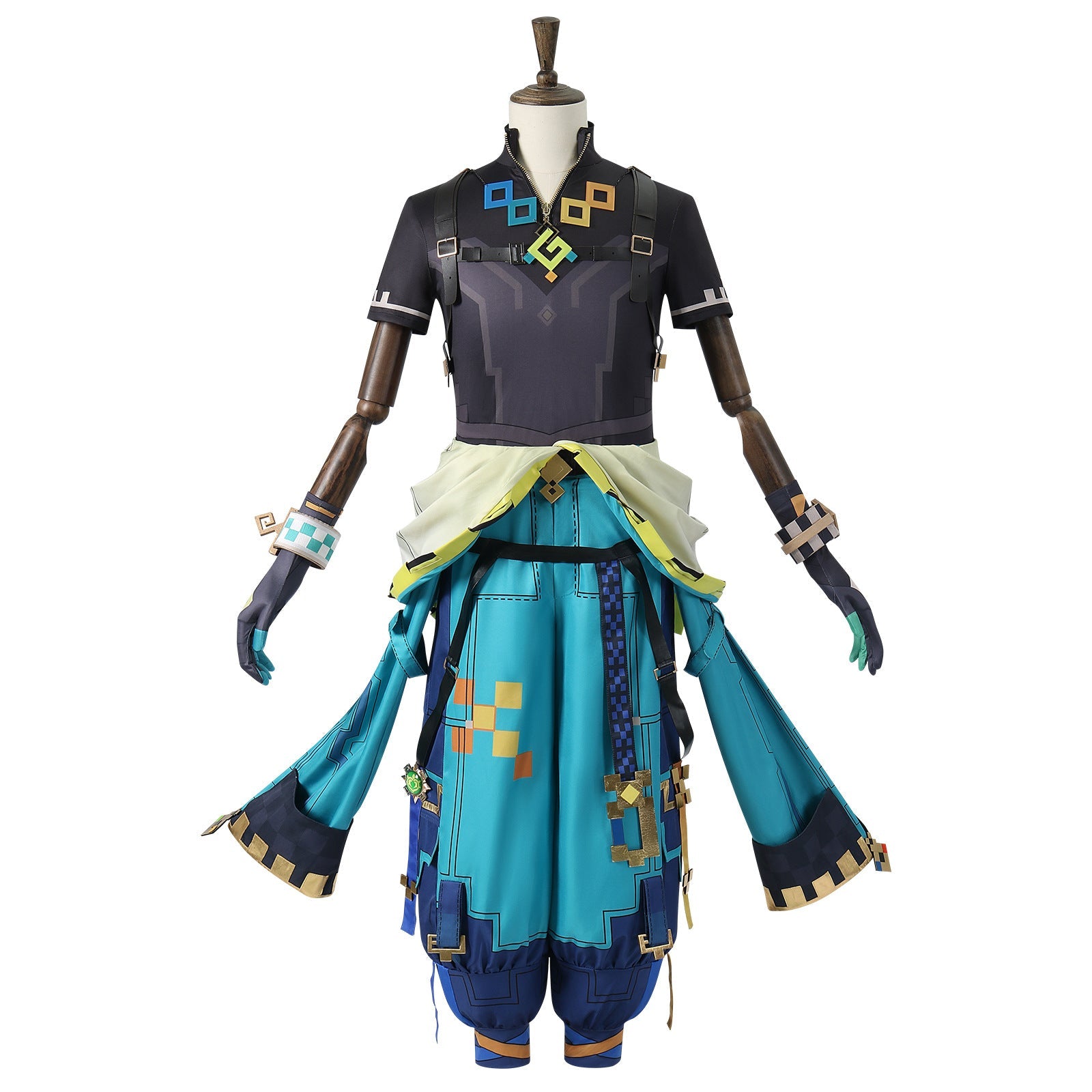 Genshin Impact Knecht Cosplay Kostüm – Premium Halloween Verkleidung