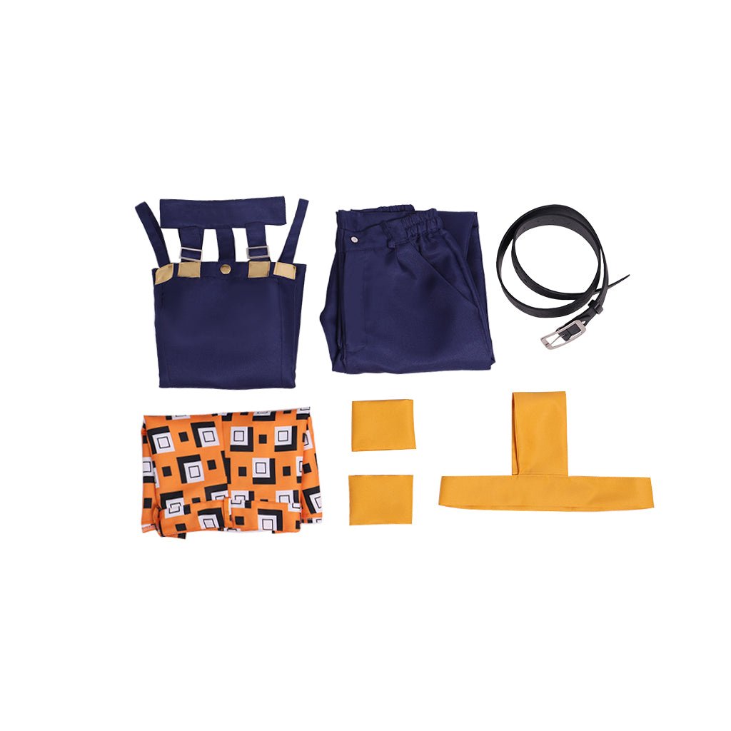 JoJo's Bizarre Adventure Ghirga Narancia Cosplay Kostüm - Unisex Uniform für Anime Fans
