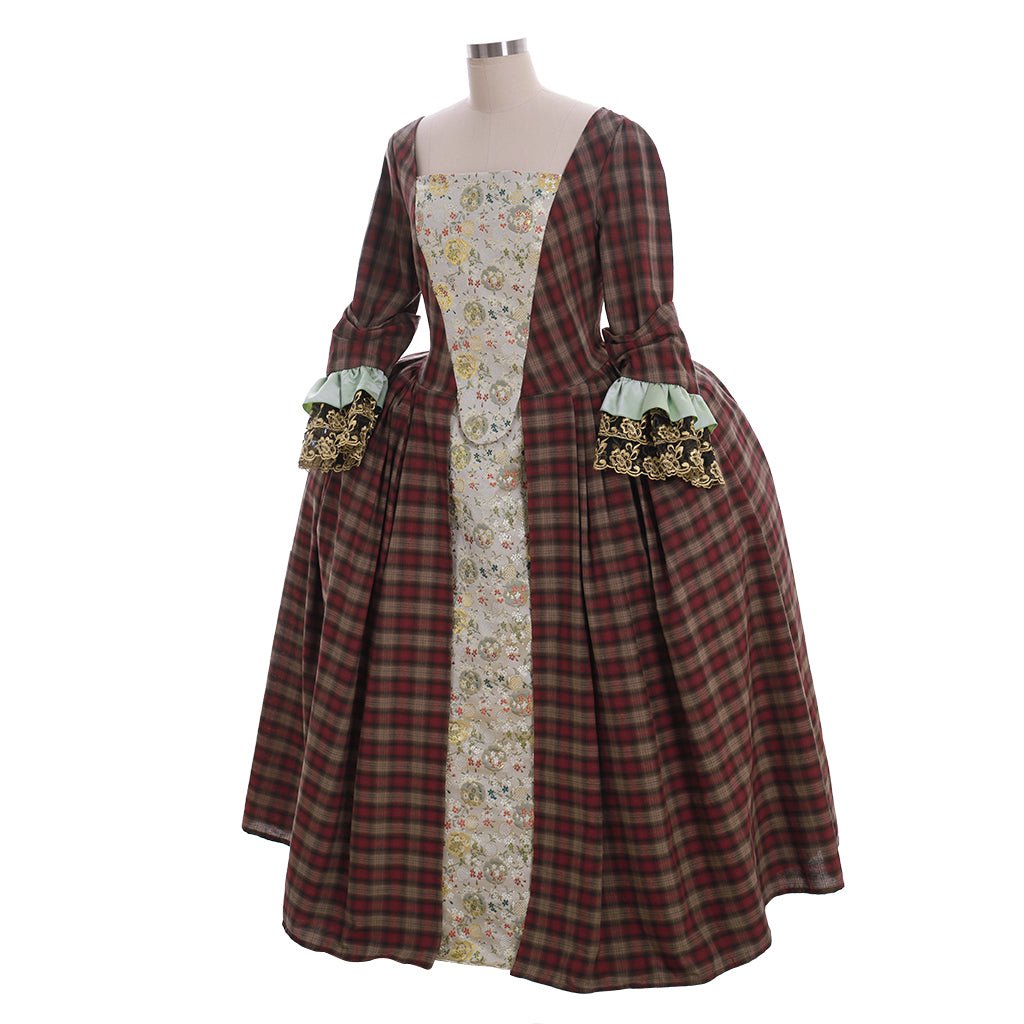 Outlander Claire Randall Fraser Cosplay Kostüm Kleid | Frauen Historische Film & TV Serie Kleidung
