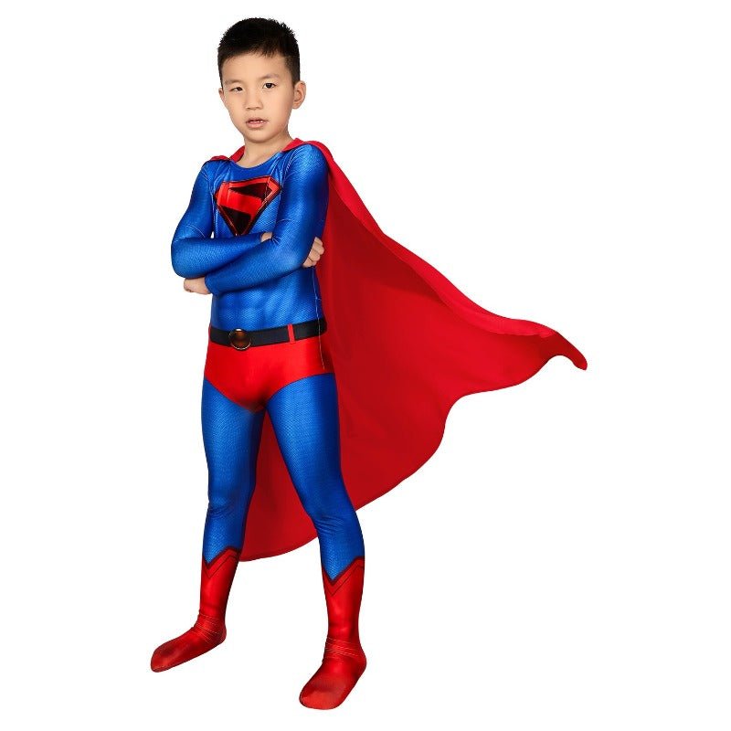 Krise der Unendlichen Erden Superman Kal-El Clark Kent Kinder Cosplay Kostüm