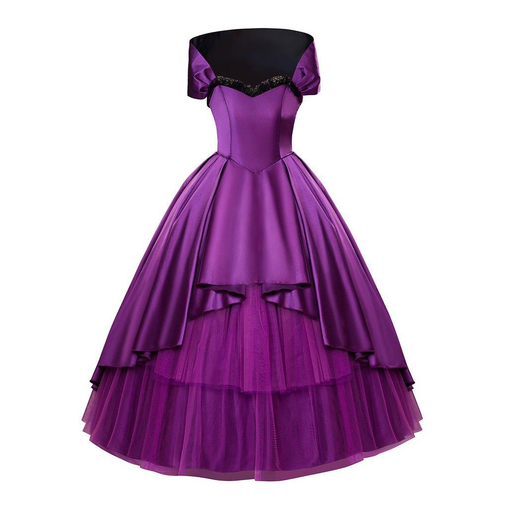 The Greatest Showman Lettie Lutz Cosplay Kostüm | Bebärtete Frau Kleid für Bühne & Halloween | Silberkönig