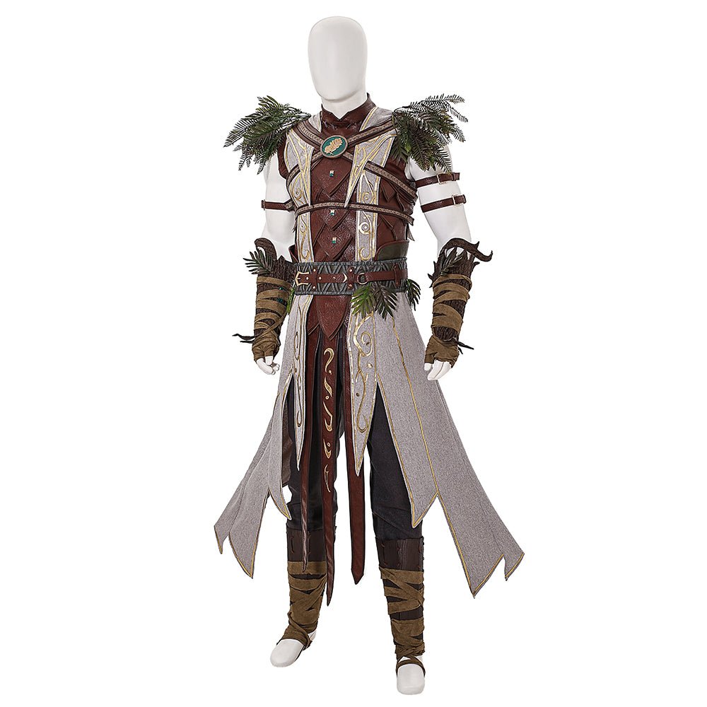 Baldur's Gate 3 Halsin Cosplay Kostüm - Premium Qualität Spielcharakter Outfit