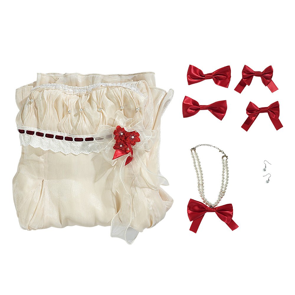 Blumenflüster - Asuka Cosplay Kostüm: Elegantes Anime Outfit für Neon Genesis Evangelion Fans