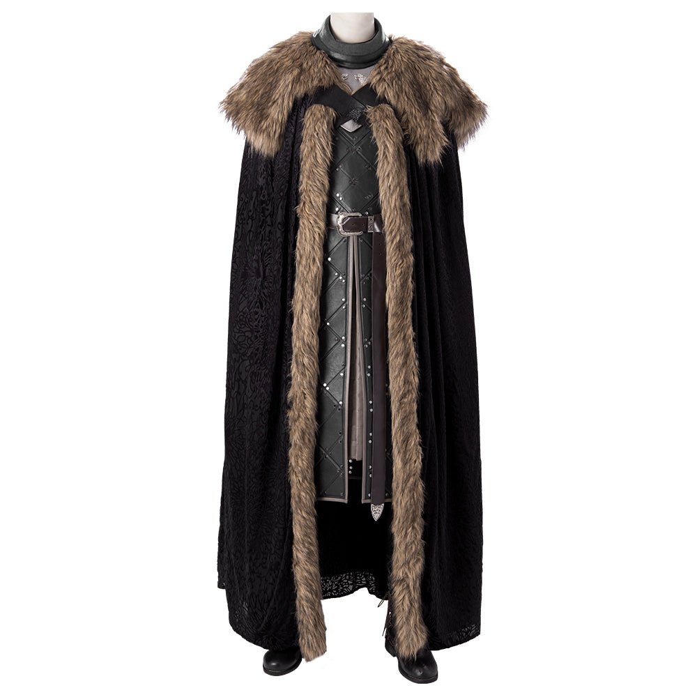 Game of Thrones Staffel 8 Jon Snow Cosplay Kostüm - Premium Qualität
