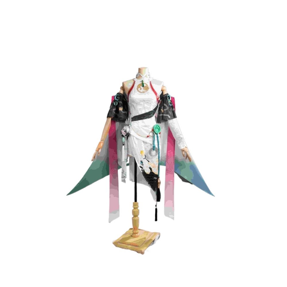 Zhezhi Cosplay Kostüm - Wuthering Waves Spiel Cosplay Outfit für Männer, Premium Qualität