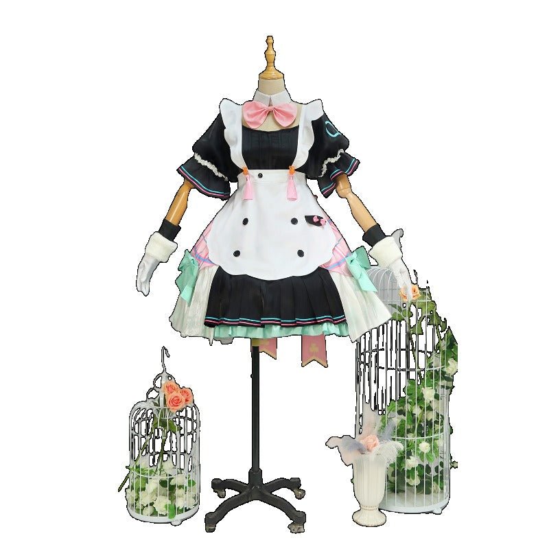 Magical Mirai 2021 Kleeblatt Hase Miku Cosplay Kostüm mit Stiefeln - Hatsune Miku Cosplay Outfit