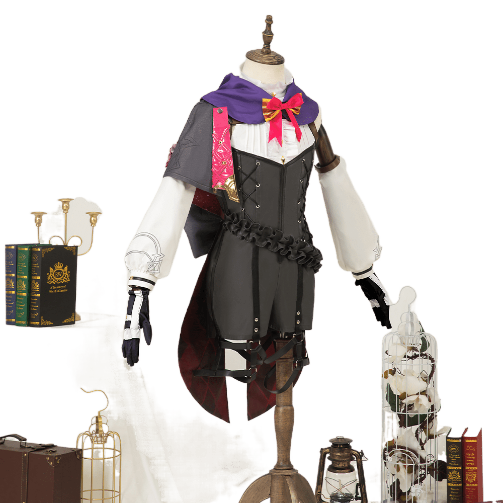 Genshin Impact—Lynette Cosplay Kostüm | Entfesseln Sie die Eleganz von Fontaine