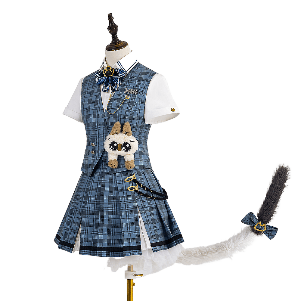 Punishing: Gray Raven Cosplay Kostüm - Süßes Katzenthema Outfit für Frauen