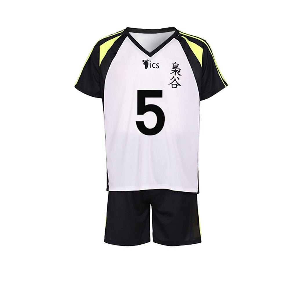 Haikyuu!! Akaashi Keiji Cosplay Kostüm Trikot Nr. 5 | Sportbekleidung Anime Cosplay Rollenspiel Outfit