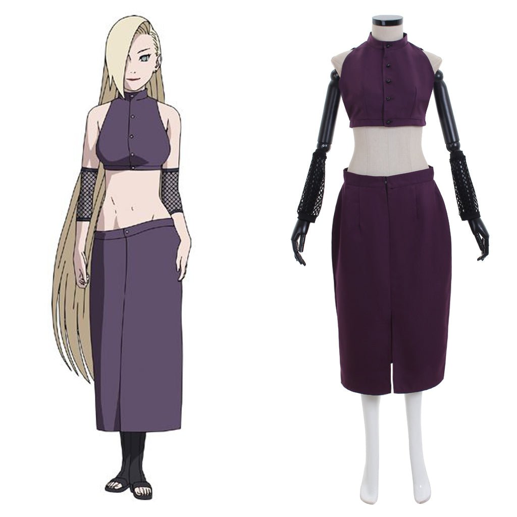 Ino Yamanaka Cosplay Kostüm - Naruto Anime Cosplay Outfit