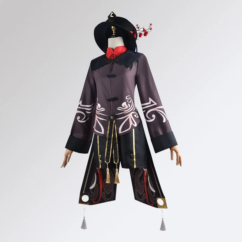 Genshin Impact Hu Tao Cosplay Kostüm - Perfektes Anime Rollenspiel Outfit für Fans