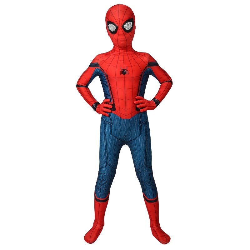 Spider-Man Homecoming Kinder Jumpsuit Halloween Cosplay Kostüm