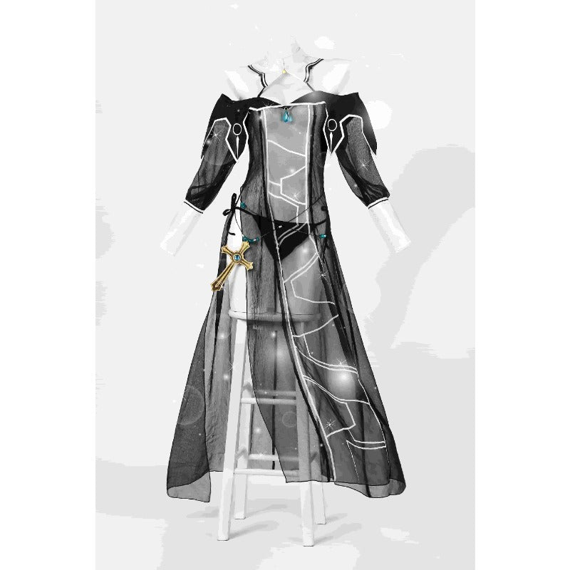 DATE A LIVE Nia Honjou Cosplay Kostüm Kleid Outfits Halloween Karneval Anzug