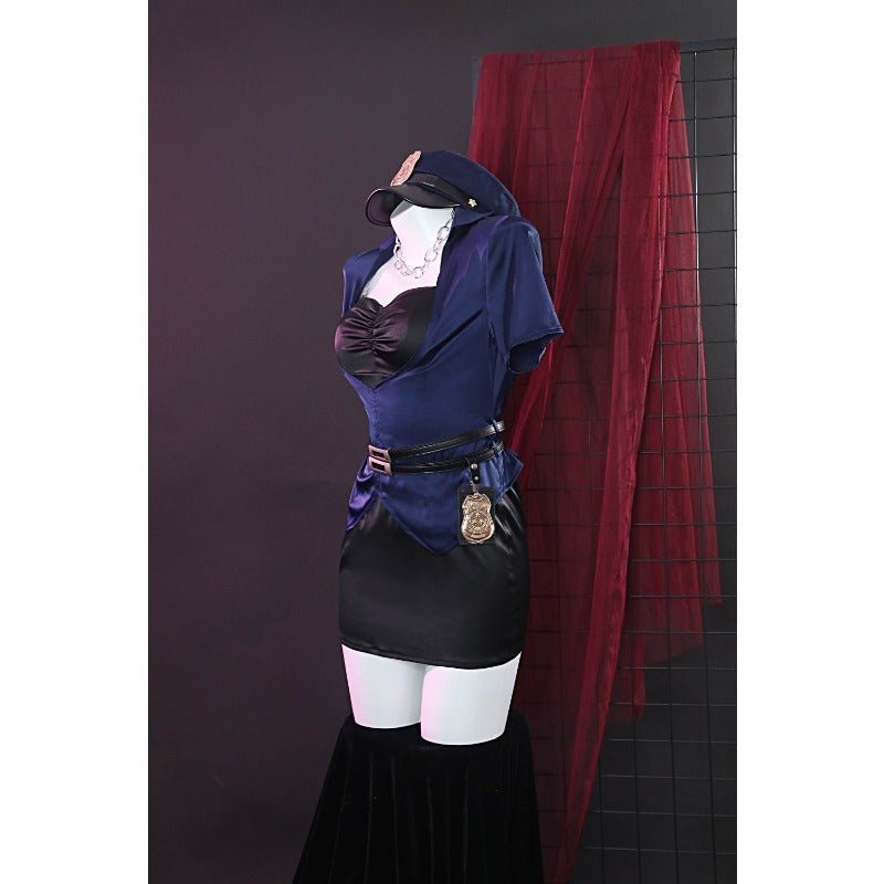 Marin Kitagawa Polizei Uniform Cosplay Kostüm My Dress-Up Darling Damen Outfit