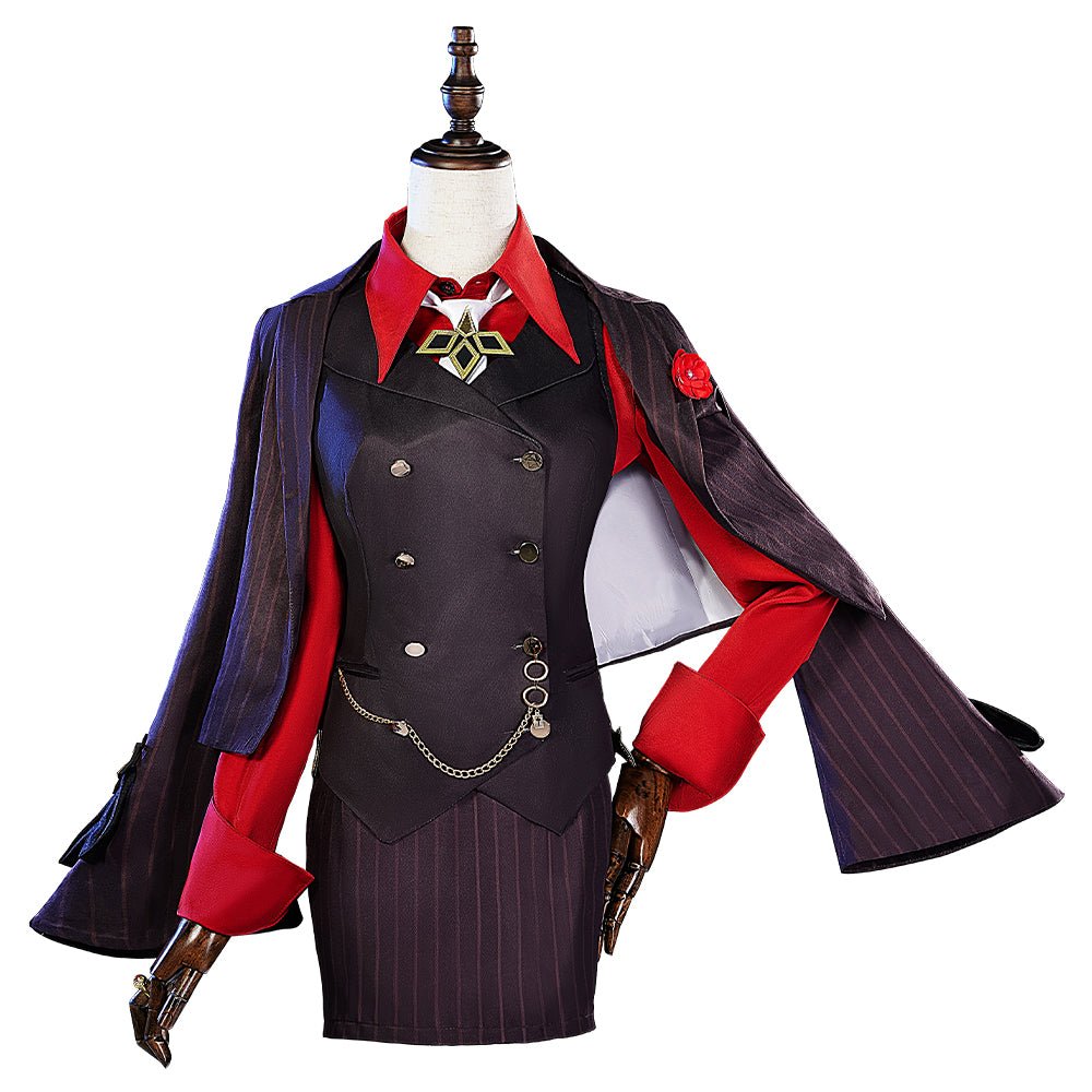 Genshin Impact - Hu Tao Kostüm (OnePlus Kollaborations Edition) Cosplay Outfit