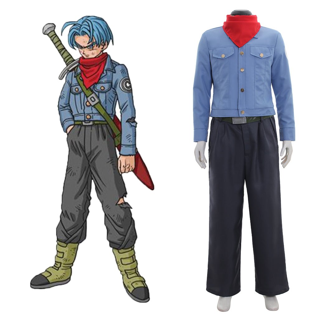 Anime Dragon Ball Super Zukunft Trunks Cosplay Kostüm