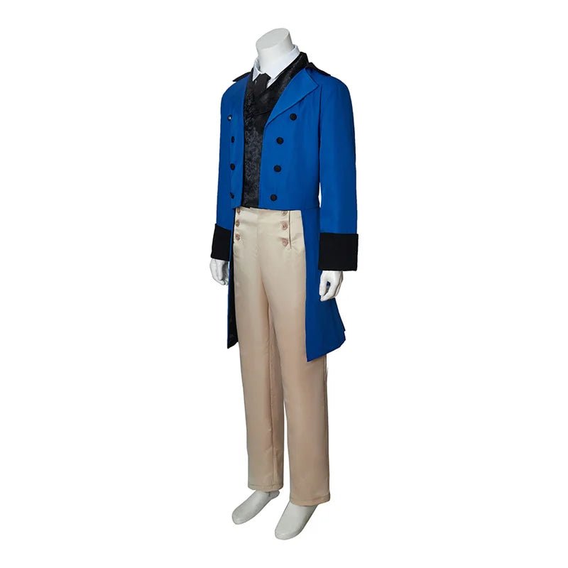 Herren Regency Frack Kostüm - Mr. Darcy Viktorianisches Outfit | Silberkönig Mittelalter Serie