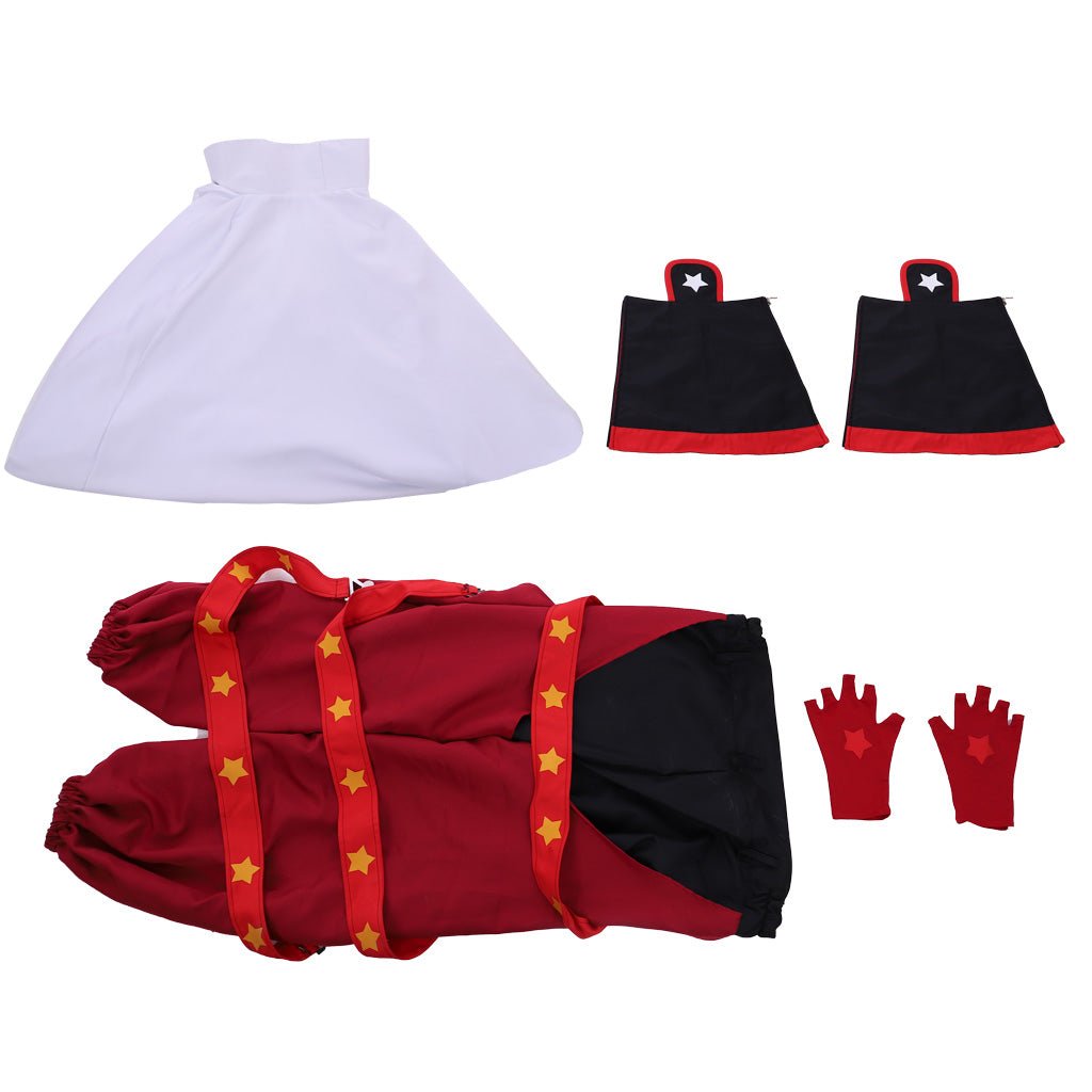 Shaman King The Super Star Yoh Asakura Cosplay Kostüm Outfits mit Umhang