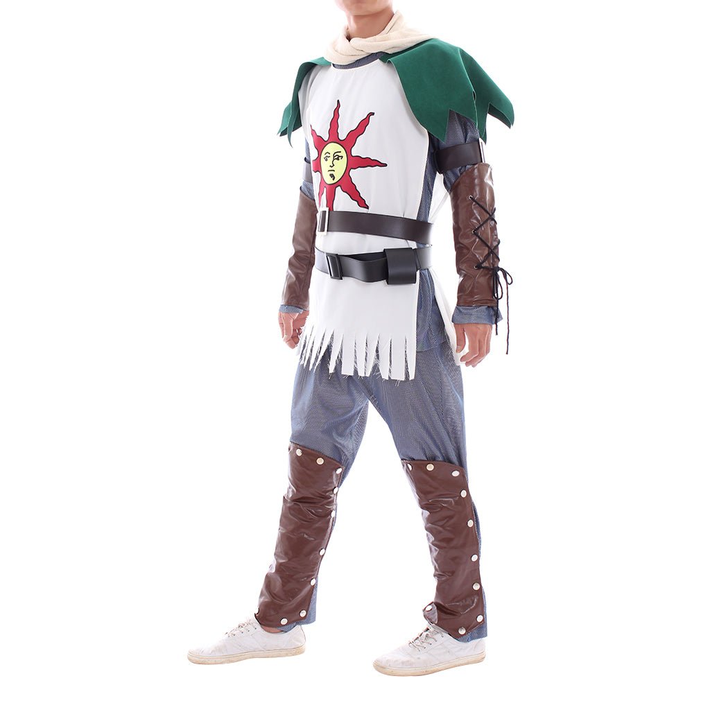 Solaire Kostüm Deluxe Ewiger Sonnenkrieger Cosplay Anzug Maßgeschneidertes Outfit