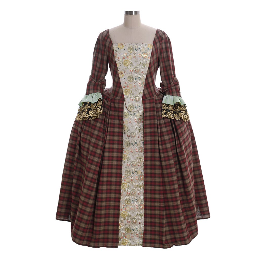 Outlander Claire Randall Fraser Cosplay Kostüm Kleid | Frauen Historische Film & TV Serie Kleidung