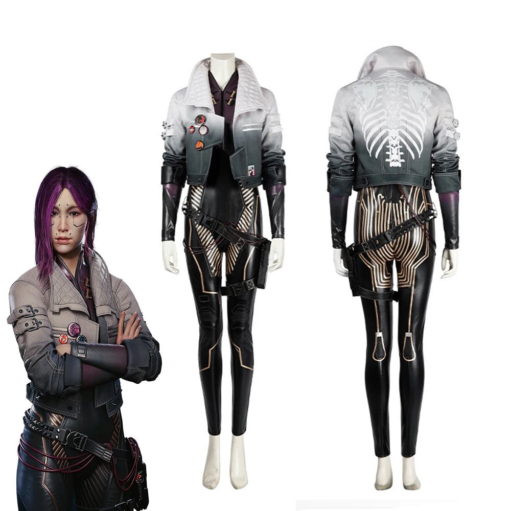 Song So Mi Cosplay Kostüm Frauen Punk Retro Kampfanzug Jacke Uniform Halloween Karneval Party Outfits