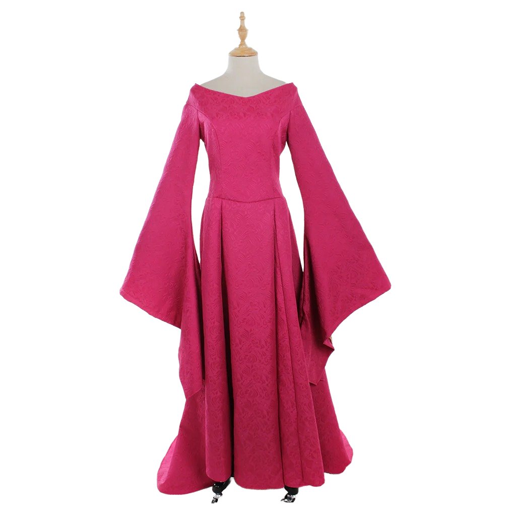 Plus Size Langarm Herbstkleid Renaissance Festival Kostüm