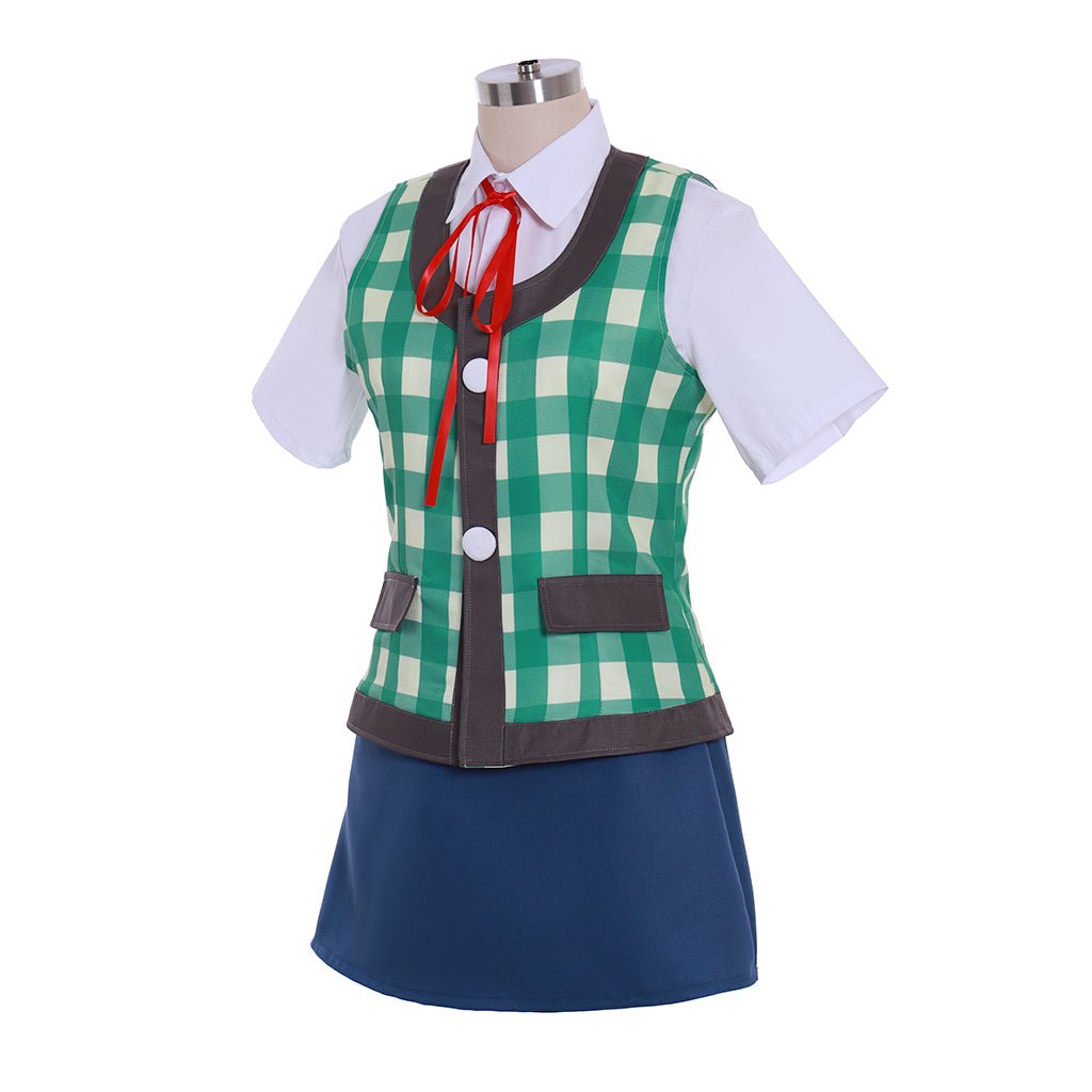 Silberkönig Isabelle Sommer Outfit Animal Crossing Cosplay Kostüm