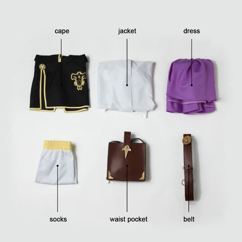 Noelle Silva Black Clover Uniform | Halloween & Karneval Kostüm Hochwertig