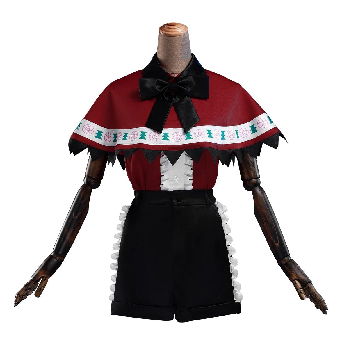 OSHI NO KO Anime Mem-Cho Cosplay Kostüm Perücke Schal Shorts Rose Netz Synthetikfaser Halloween Weihnachten