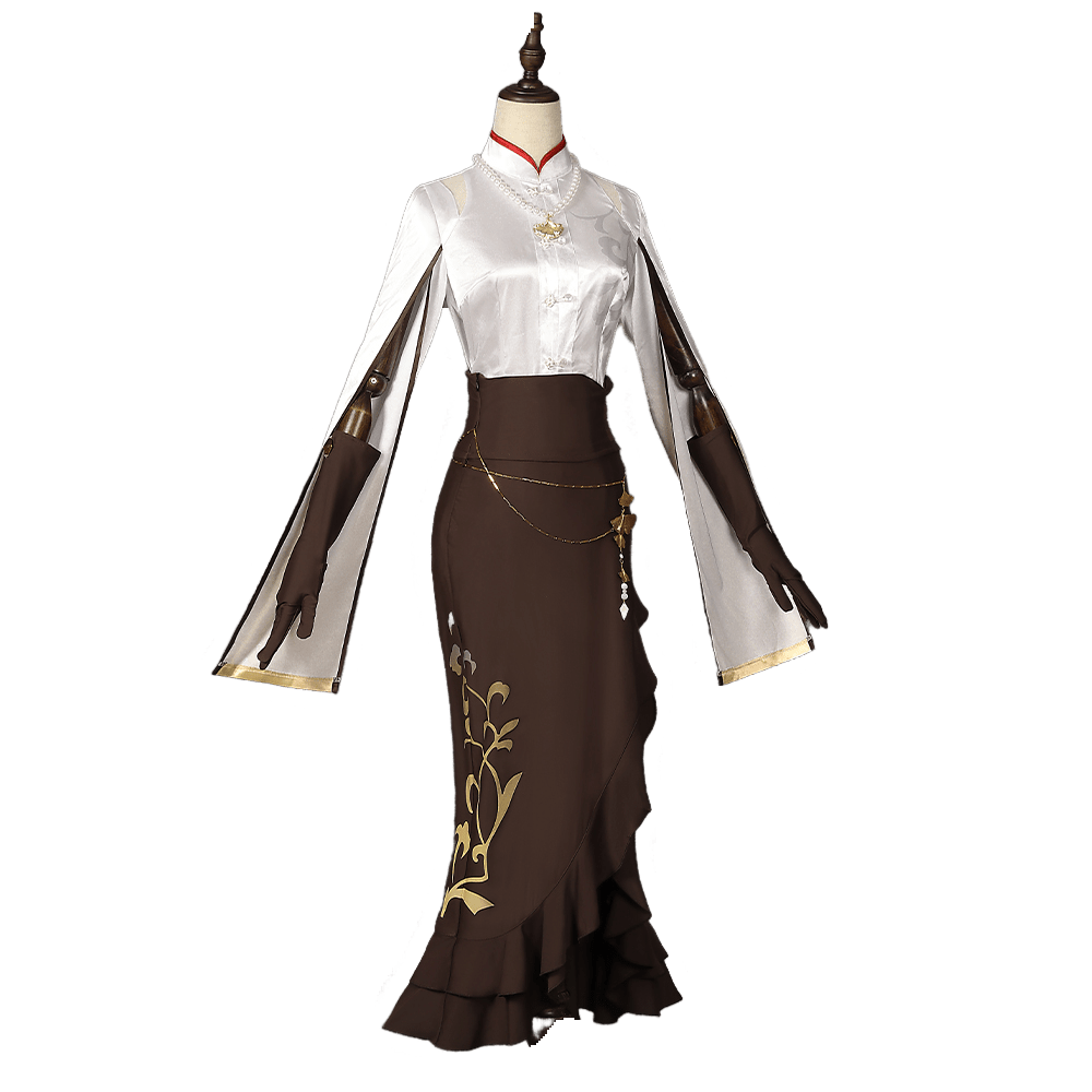 Genshin Impact x Pizza Hut Zusammenarbeit - Ningguang Cosplay Kostüm