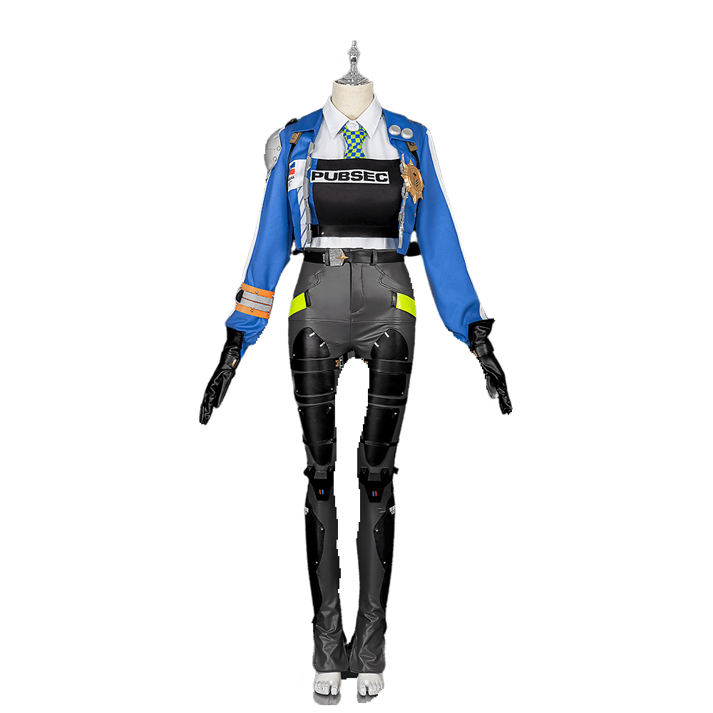 Zhu Yuan Cosplay Kostüm aus Zenless Zone Zero - Hochwertiges Spielcharakter-Outfit