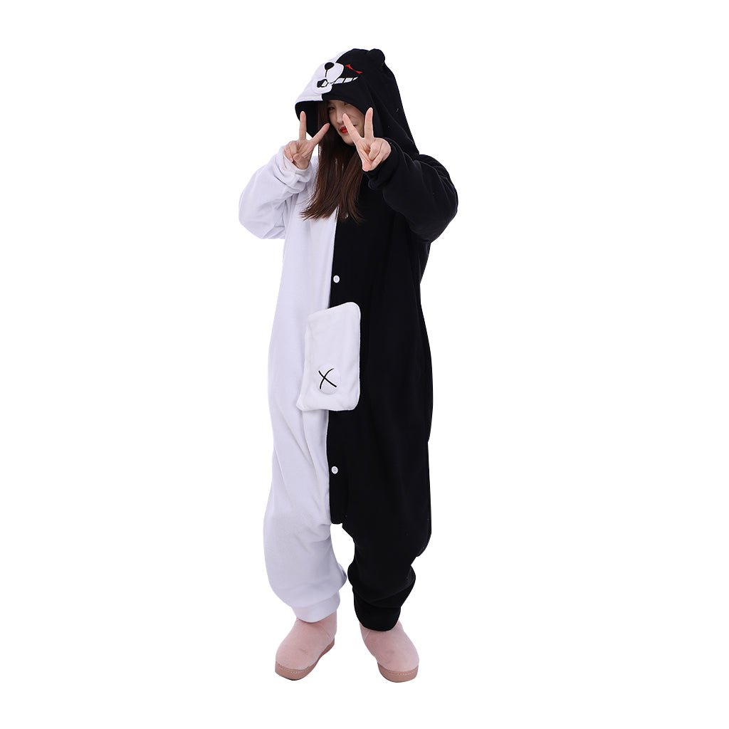 Danganronpa Monokuma Kigurumi Onesie – Ultimativer Komfort und Anime-Stil
