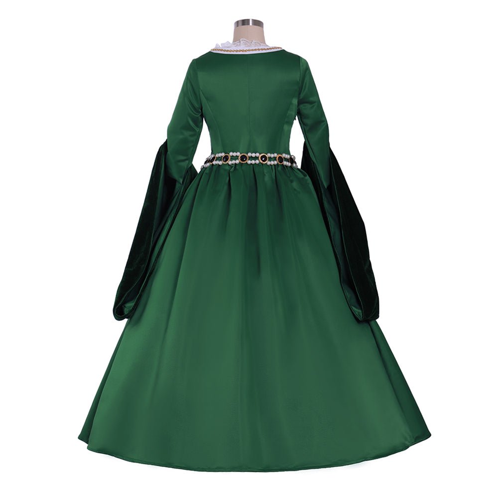 Viktorianisches Königin Elizabeth Tudor Gothic Cosplay Kostüm | Tudor Renaissance Faire Kleid
