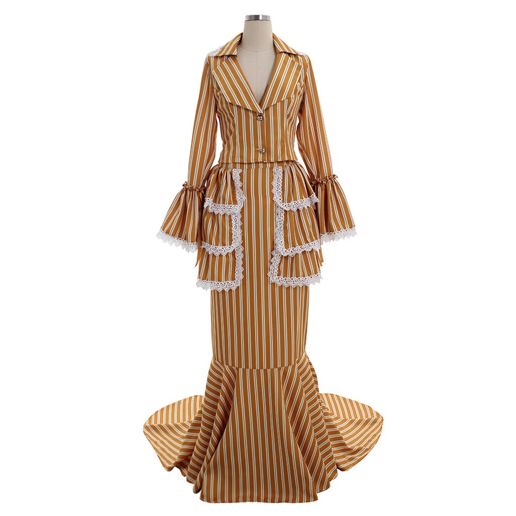 Damen Viktorianisches Steampunk Kleid Kostüm | Edwardianischer Anzug & Rock für Cosplay