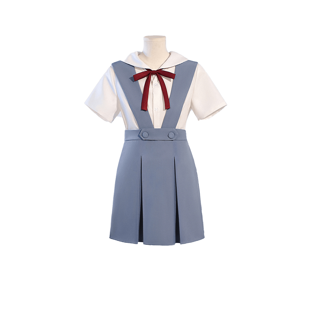 EVA Schuluniform Optimiert - Neon Genesis Evangelion Cosplay Kostüm
