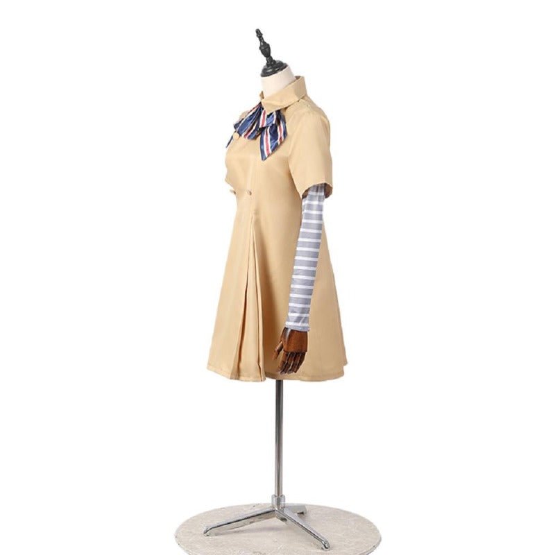 Film M3GAN AI Puppen Roboter Cosplay Kostüm Komplettset für Halloween & Partys