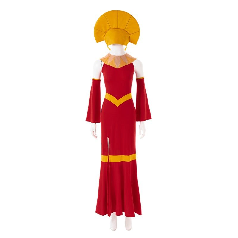 Kaiser Kuzco Cosplay Kostüm König Outfit mit Hut - Männer Halloween Uniform