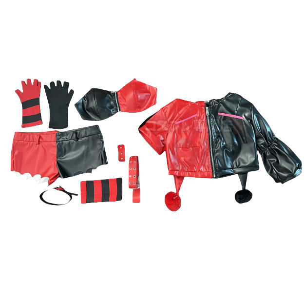 Suicide Squad Harley Quinn Cosplay Kostüm - Premium Qualität Filmoutfit