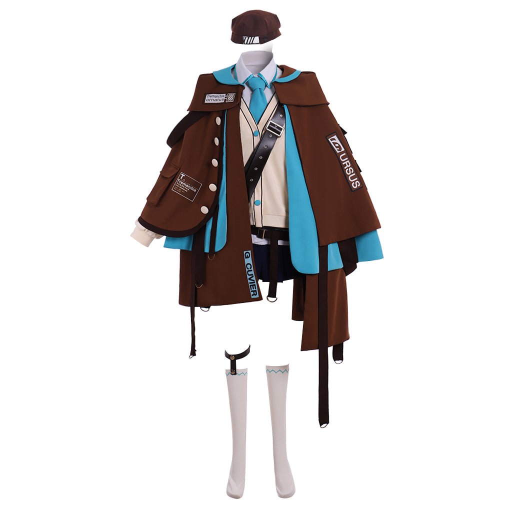 Arknights Istina Cosplay Kostüm | Anna Morozov Outfit für Erwachsene | Spiel Cosplay Serie