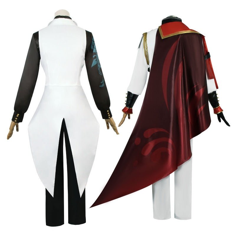 Genshin Impact Cosplay Kostüm – Tartaglia & Xiao 2D Rollenspiel-Outfits