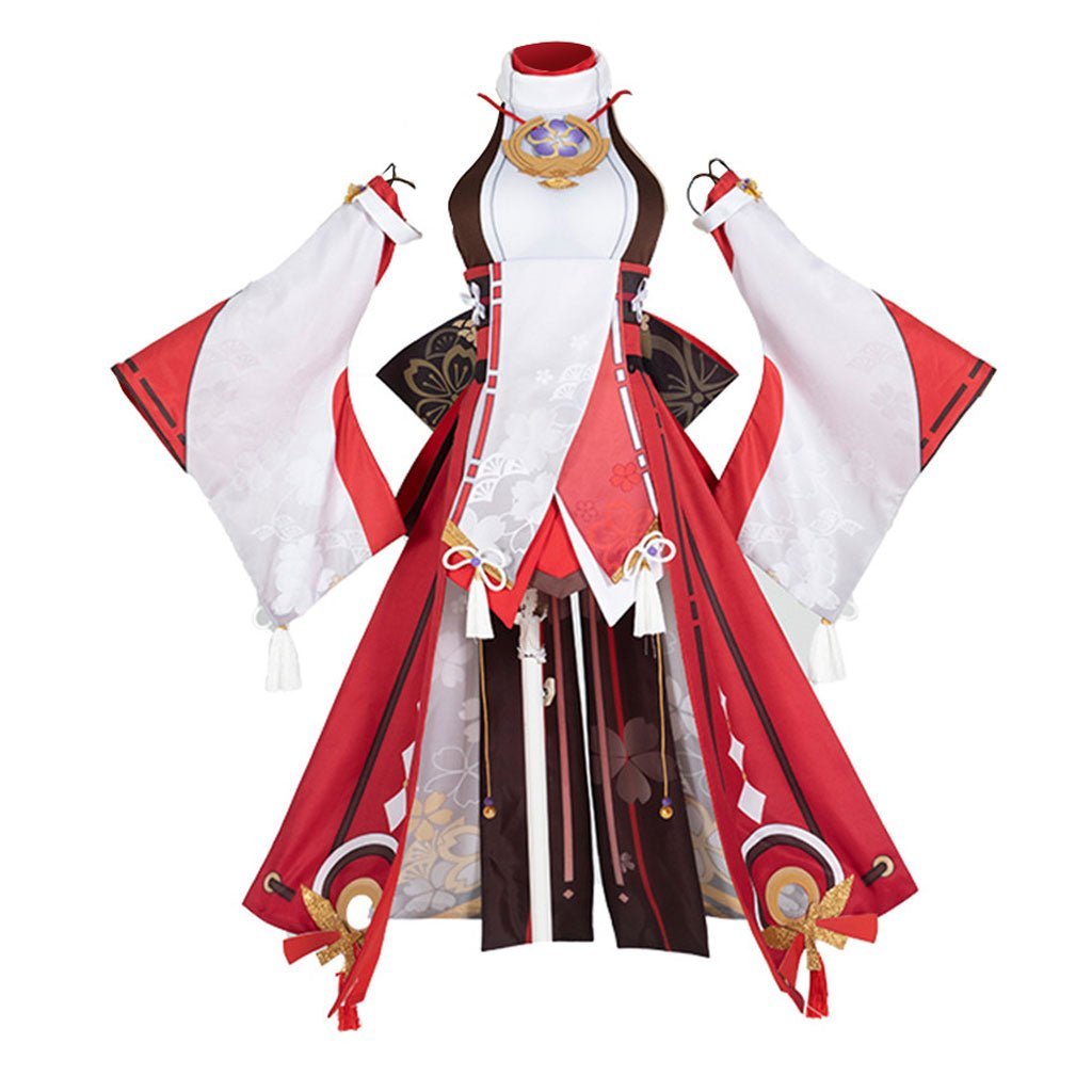 Genshin Impact Yae Ko Cosplay Kostüm für Frauen - Chinesischer Stil Anime Outfit