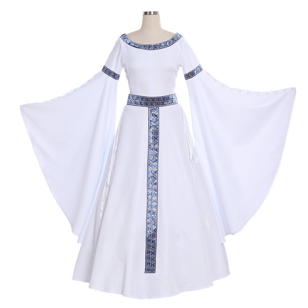 Mittelalterliches königliches Hofkönigin Prinzessin Robenkleid Regency Tudor Tee Party Ballkleid