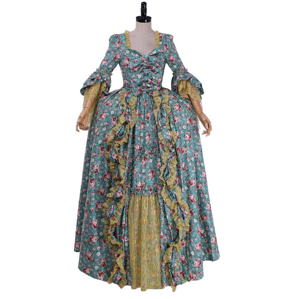Outlander Cosplay Louise 18. Jahrhundert Viktorianisches Rokoko Kleid | Marie Antoinette Herzogin Hochzeitskostüm